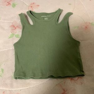 American Eagle cut-out tank top size small